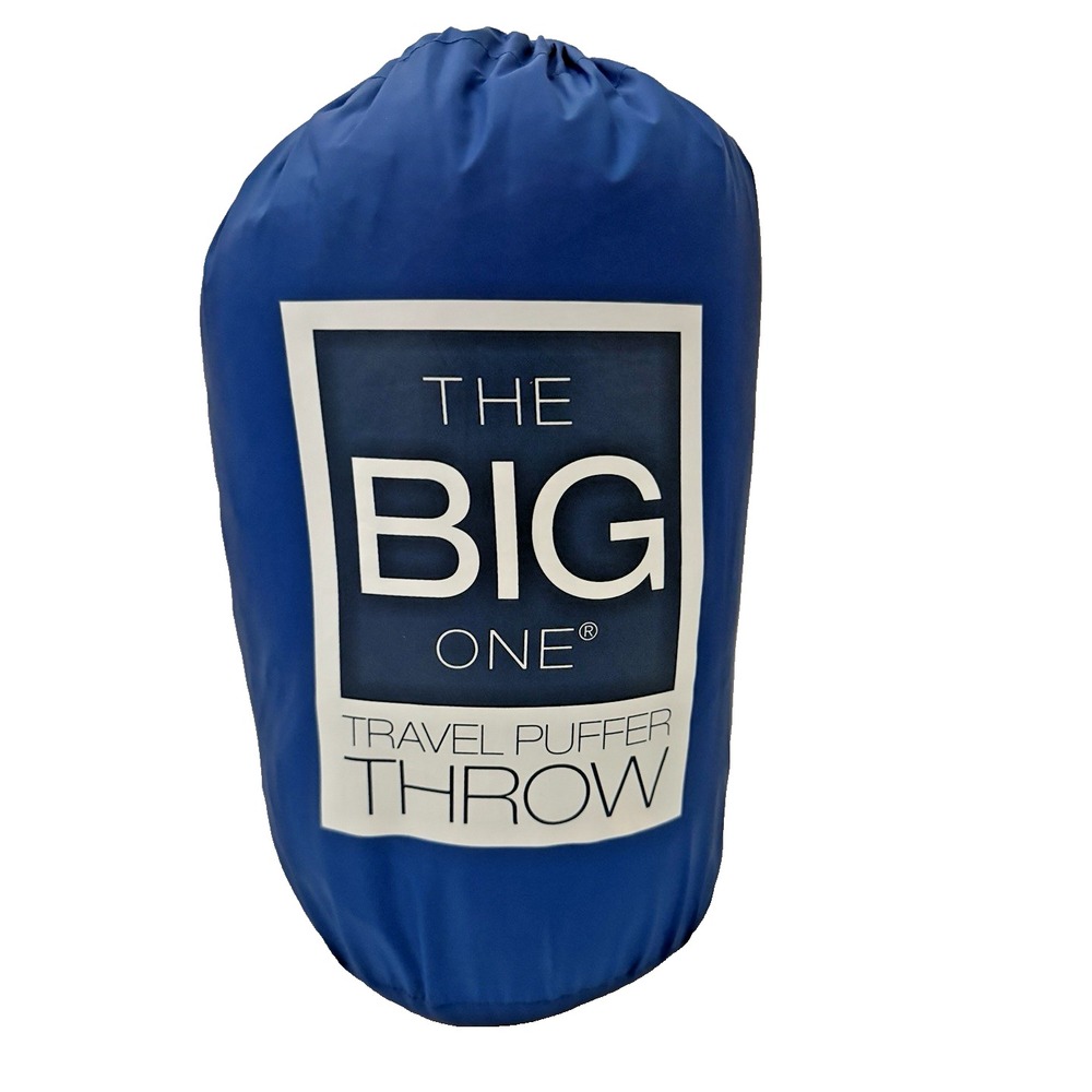 The BIG One Travel Puffer Throw in Travel Bag 60" x 51"